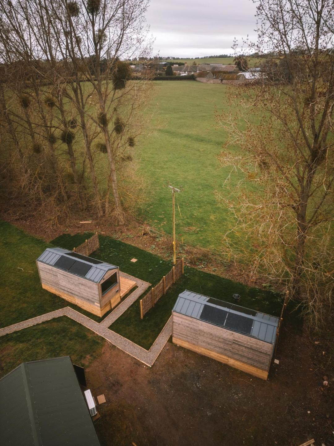 Countryside Haven Cabins Hereford Exterior photo